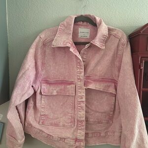Celebrity Pink Light Pink Jean Jacket
